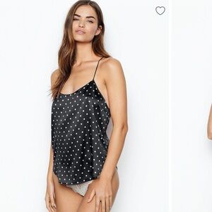 Victoria's Secret
Racerback Satin Cami polka-dot